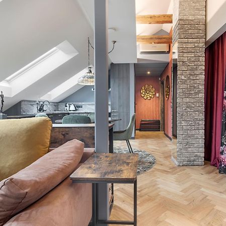 Apartmán Cozy Penthouse VNO Exteriér fotografie